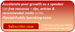 Accelerate your growth as a speaker 